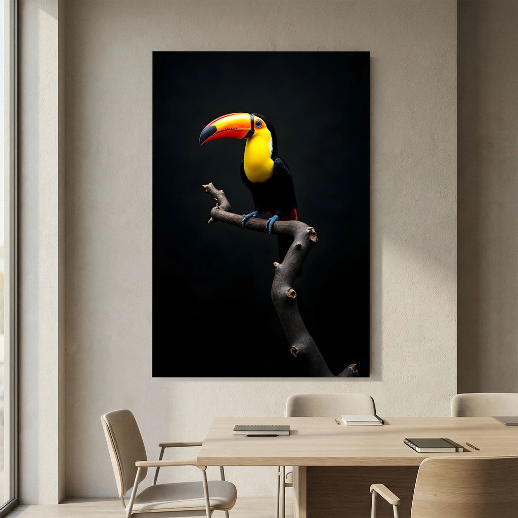 Toucan Minimalist Wall Canvas