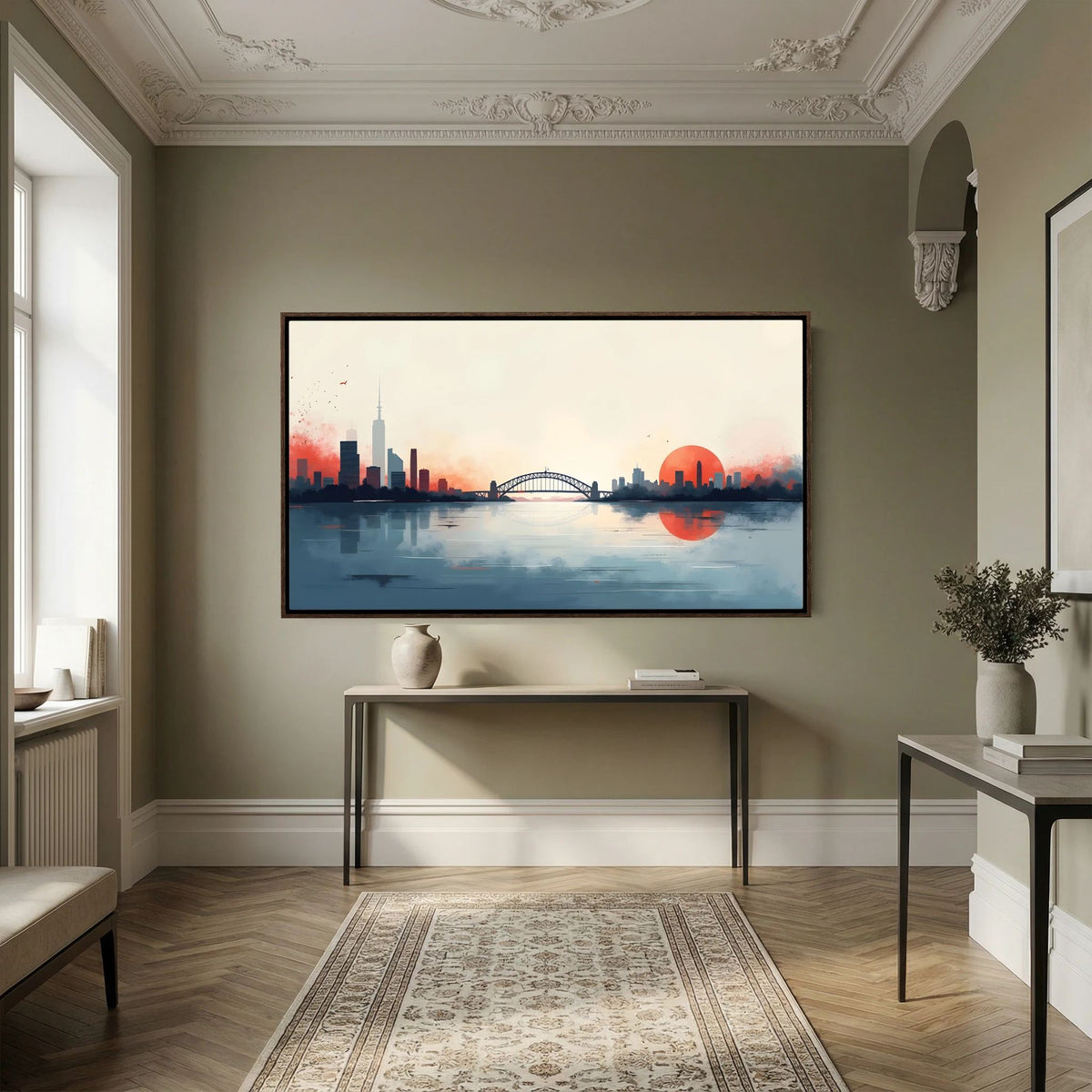 Sydney Harbour Abstract Wall Art