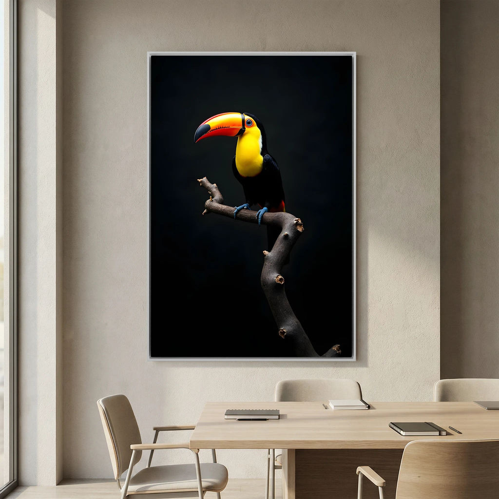Toucan Minimalist Wall Canvas