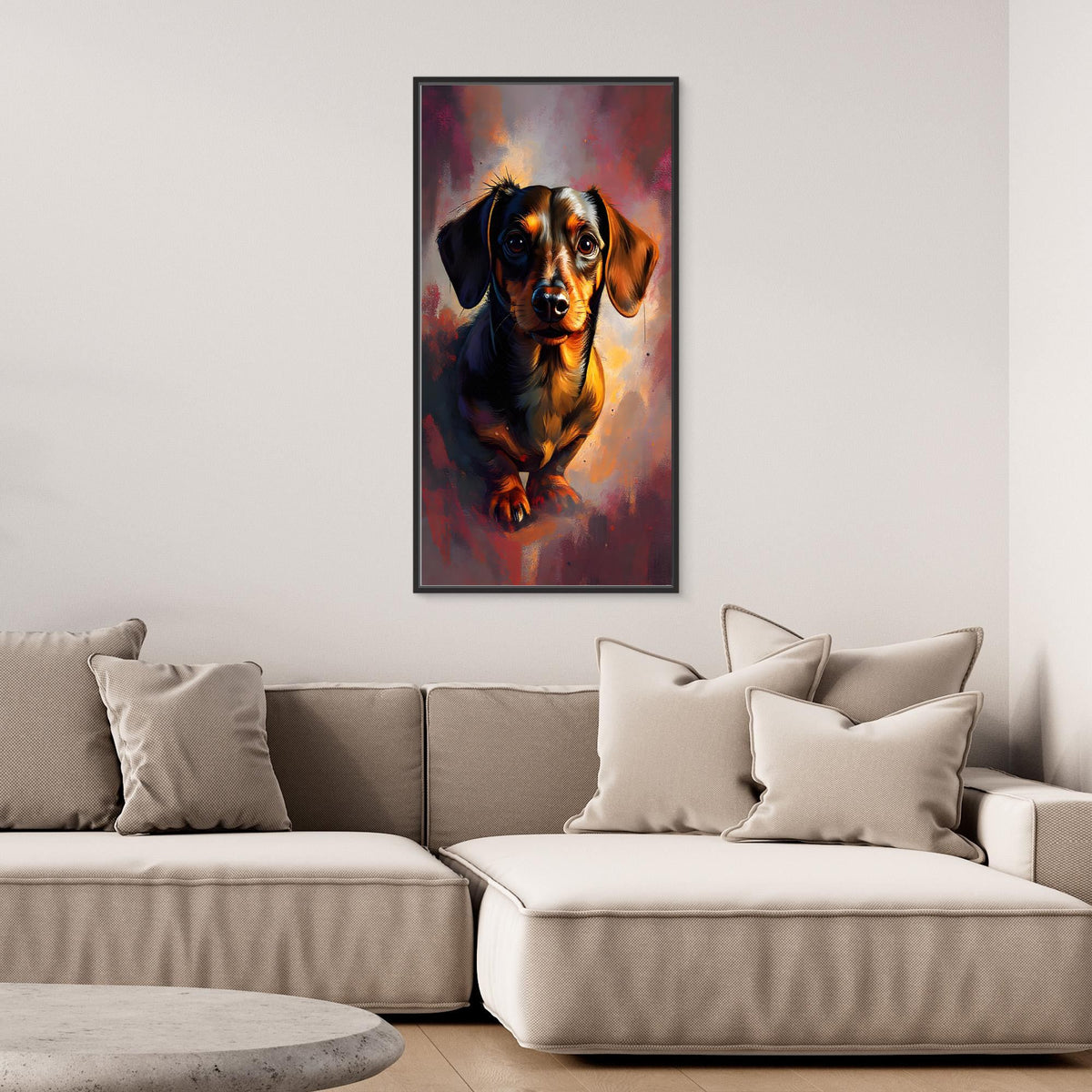 Dachshunds Intense Gaze