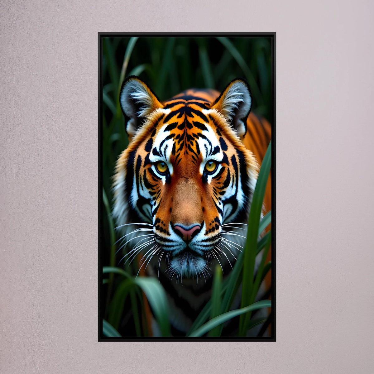 Tigers Jungle Minimalist Canvas