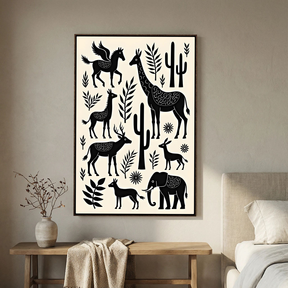 African Planes Mystic Wall Art