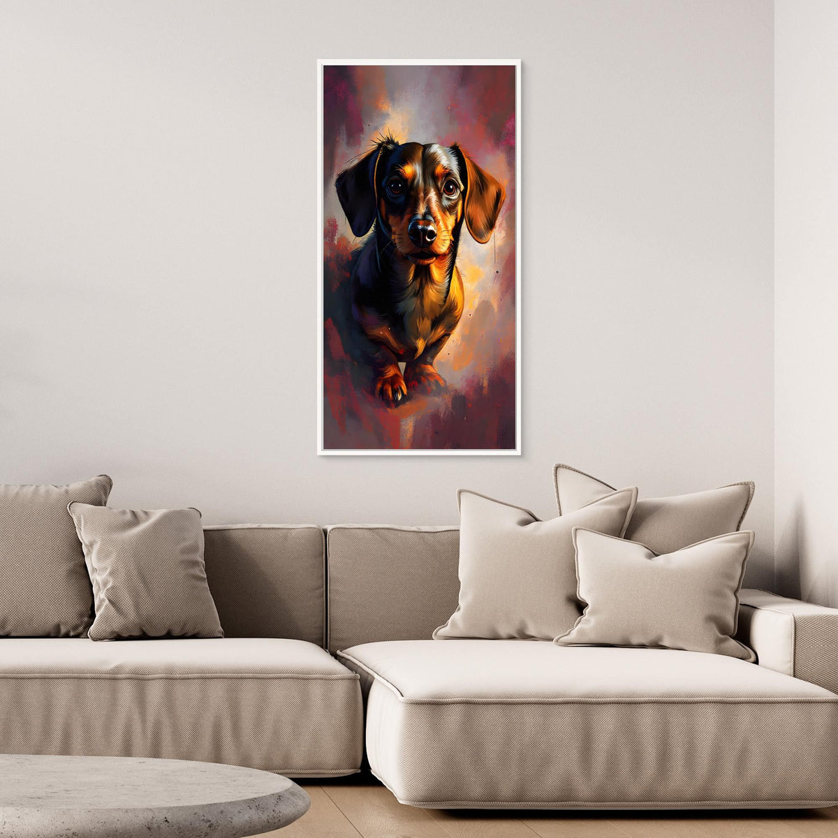 Dachshunds Intense Gaze