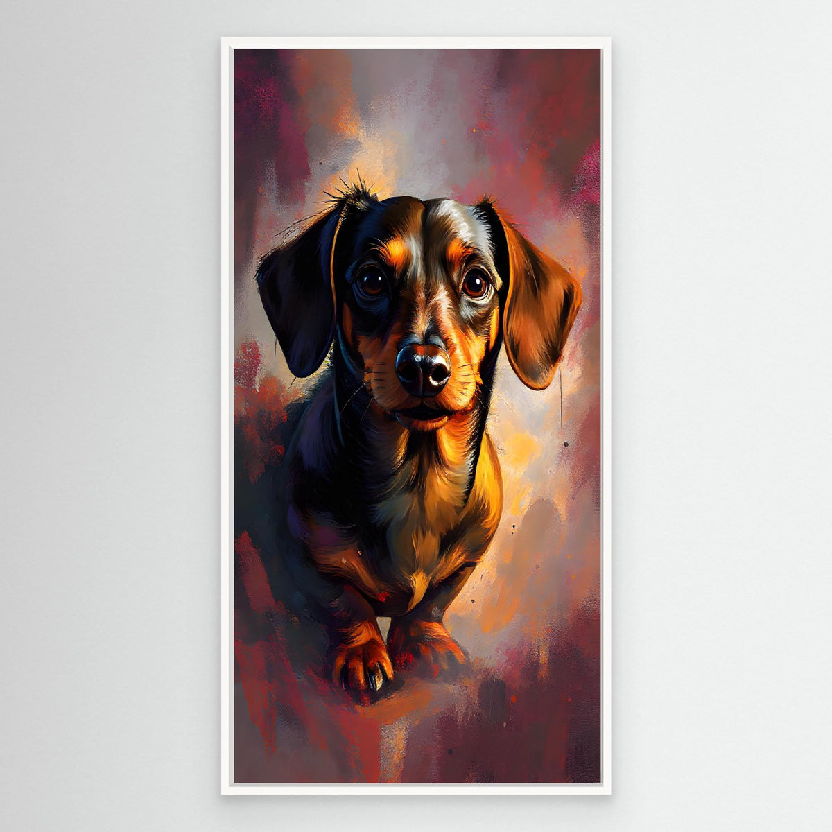 Dachshunds Intense Gaze