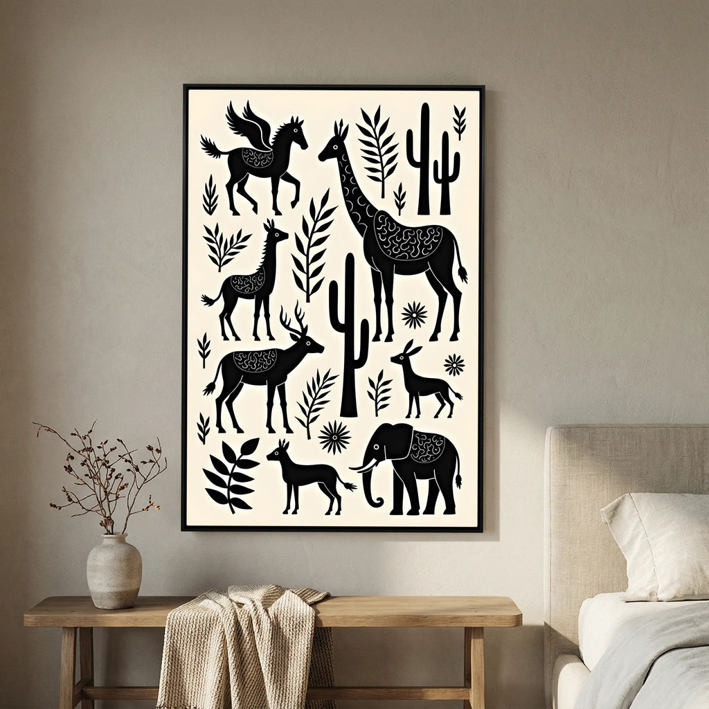 African Planes Mystic Wall Art