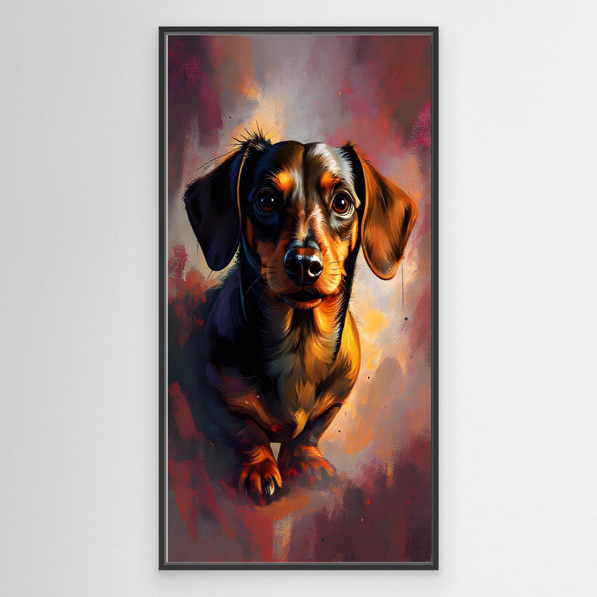 Dachshunds Intense Gaze