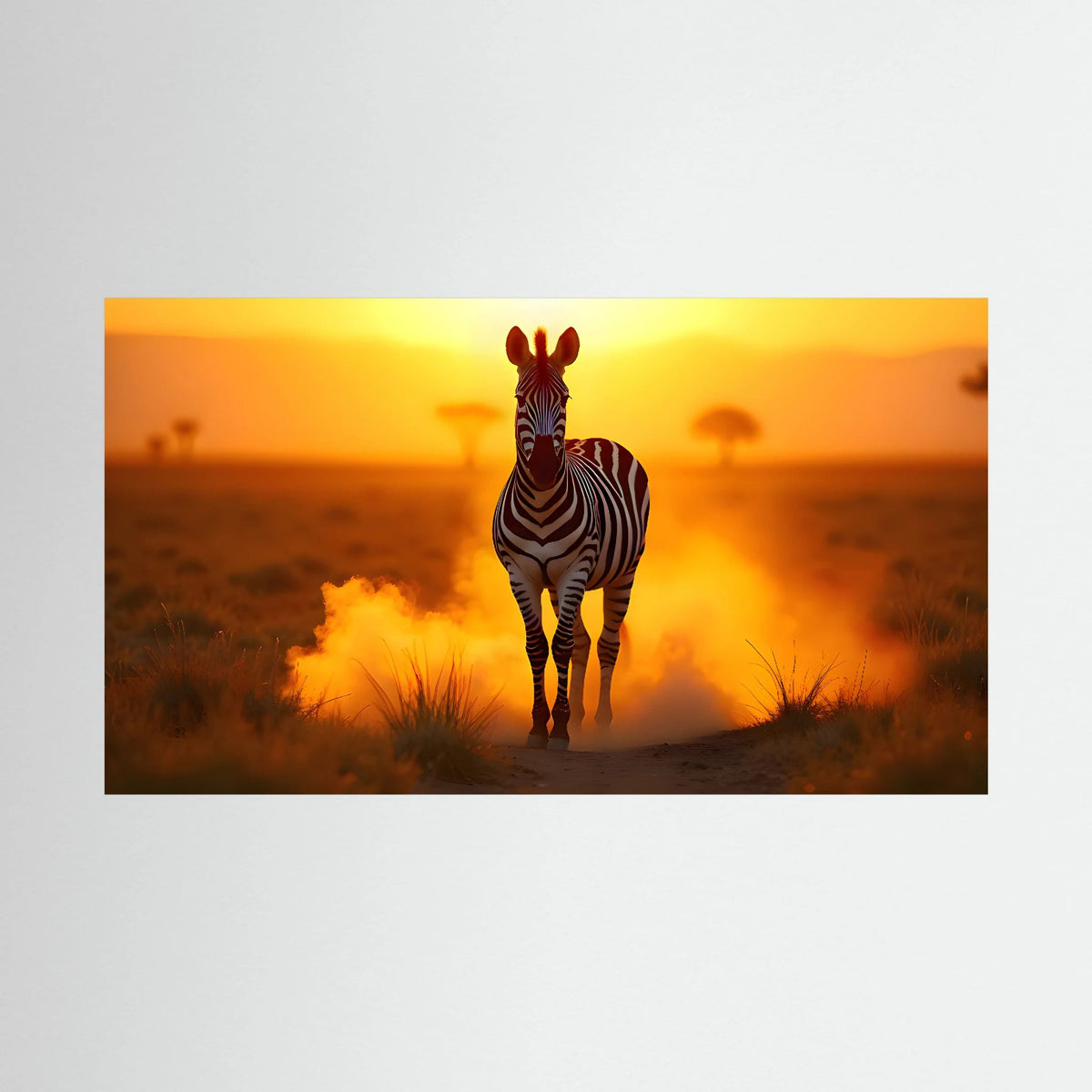 On The Planes Zebra Ultra realistic