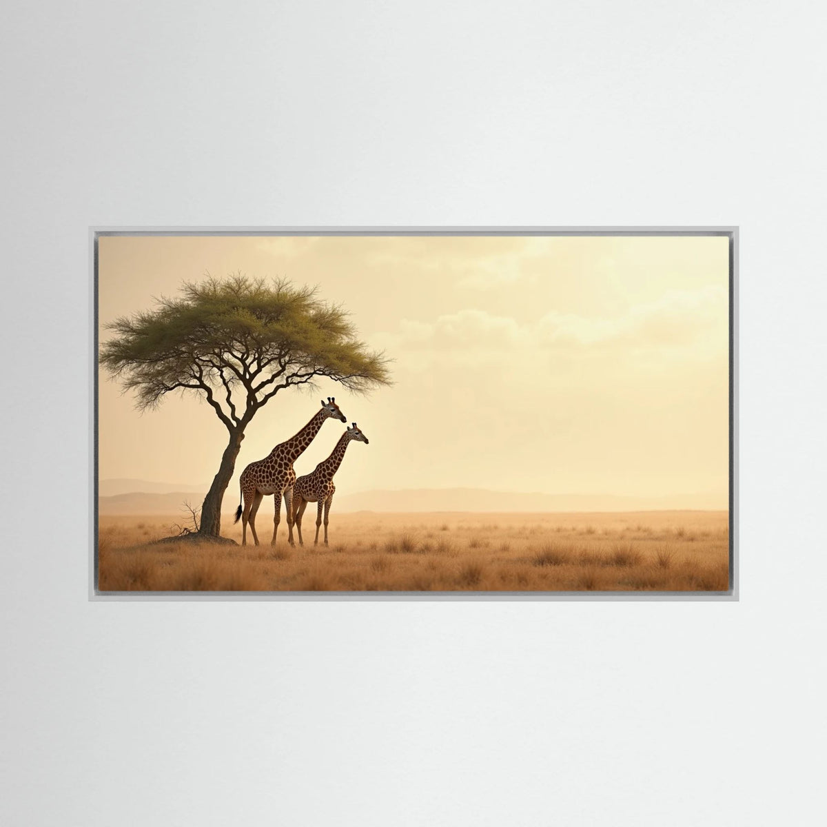 Giraffe In The Planes