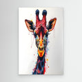 Giraffe Wall Art Minimalist Ink Style