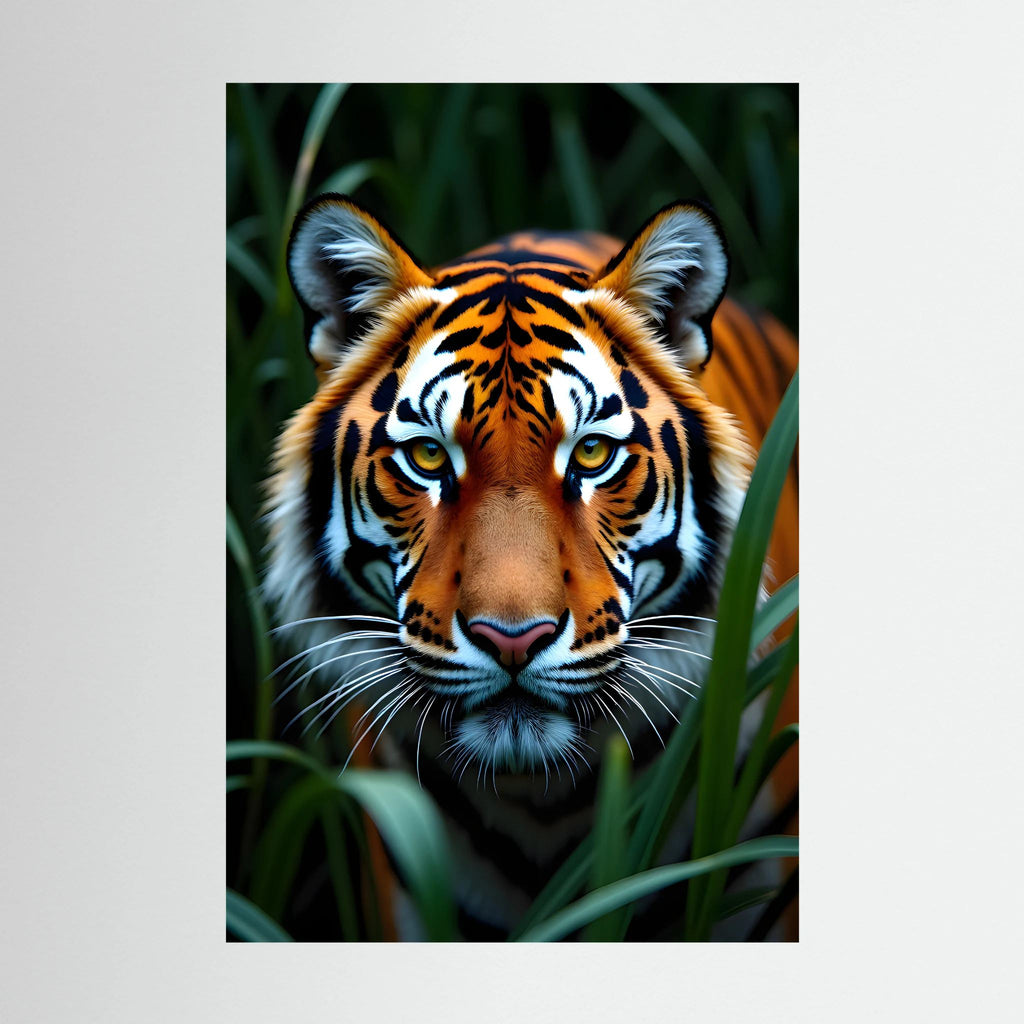 Tigers Eye Minimalist Canvas