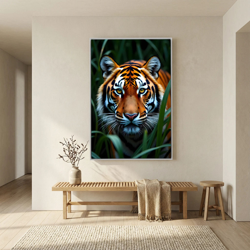 Tigers Eye Minimalist Canvas