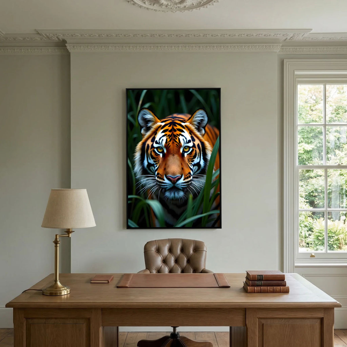 Tigers Eye Minimalist Canvas