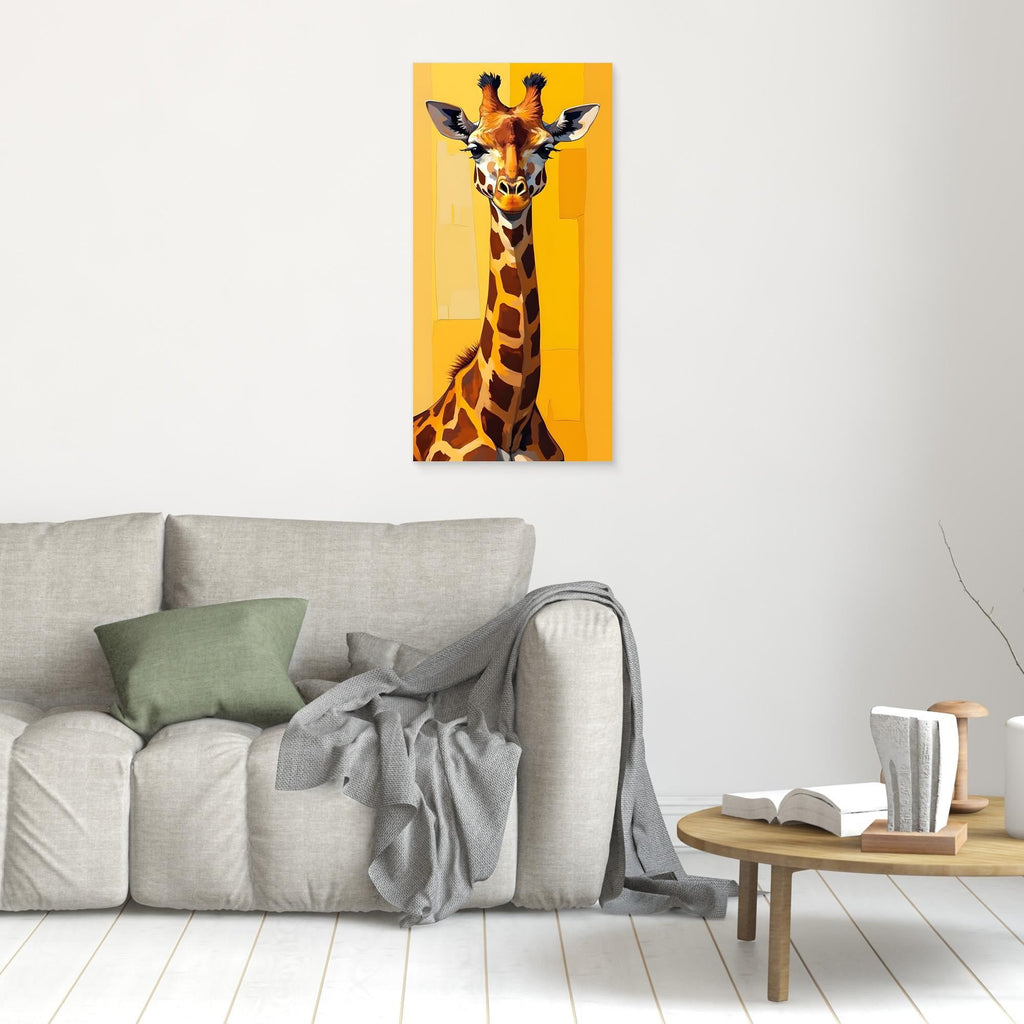 Digital Art Lone Giraffe
