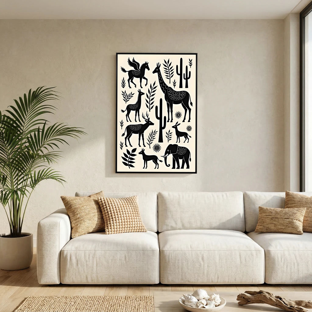 African Planes Mystic Wall Art