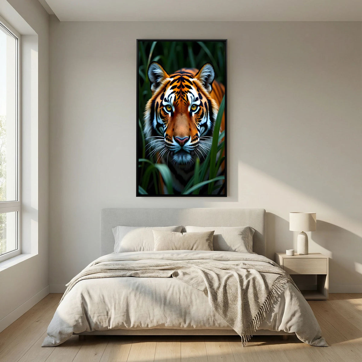 Tigers Jungle Minimalist Canvas