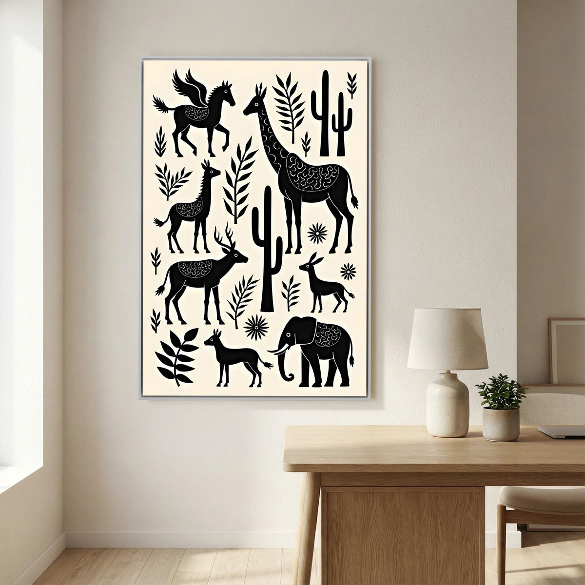 African Planes Mystic Wall Art