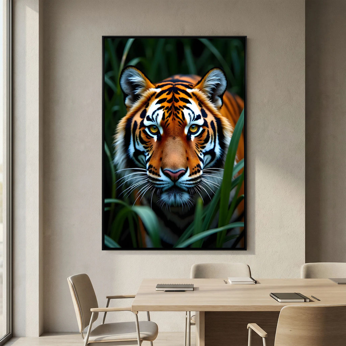 Tigers Eye Minimalist Canvas