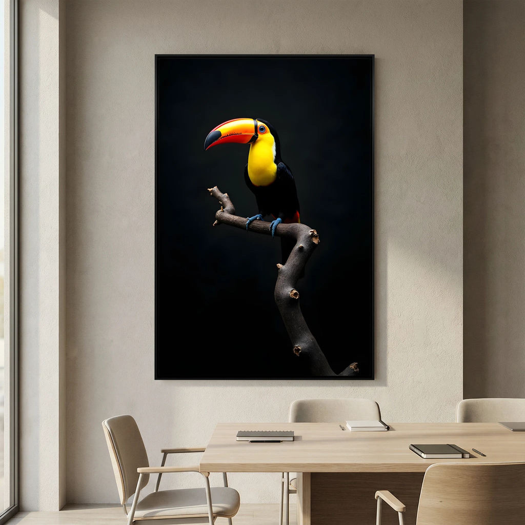 Toucan Minimalist Wall Canvas