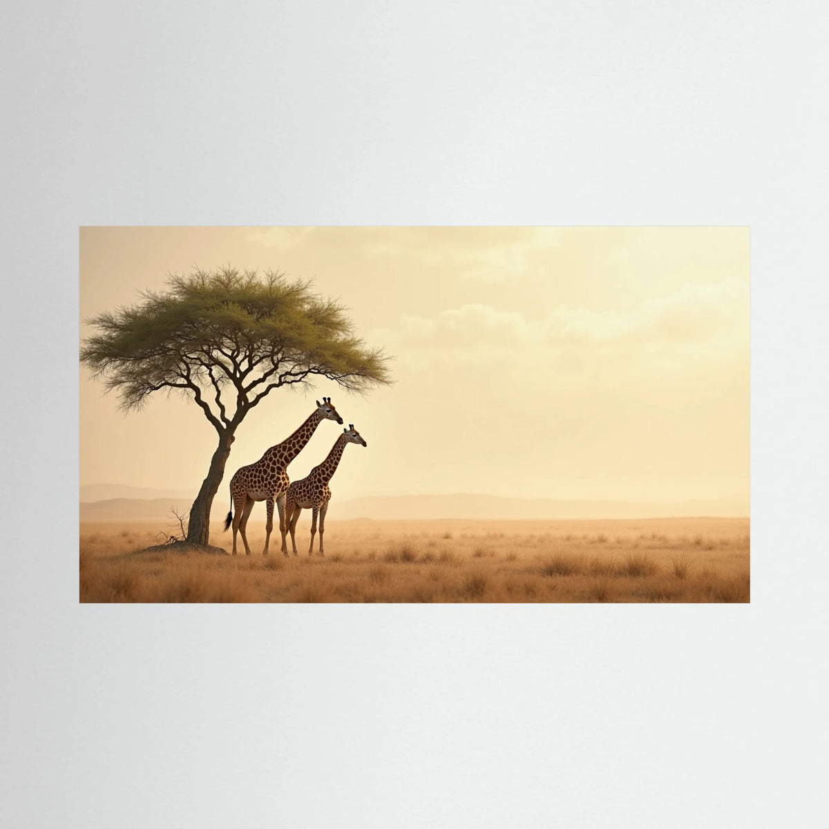 Giraffe In The Planes