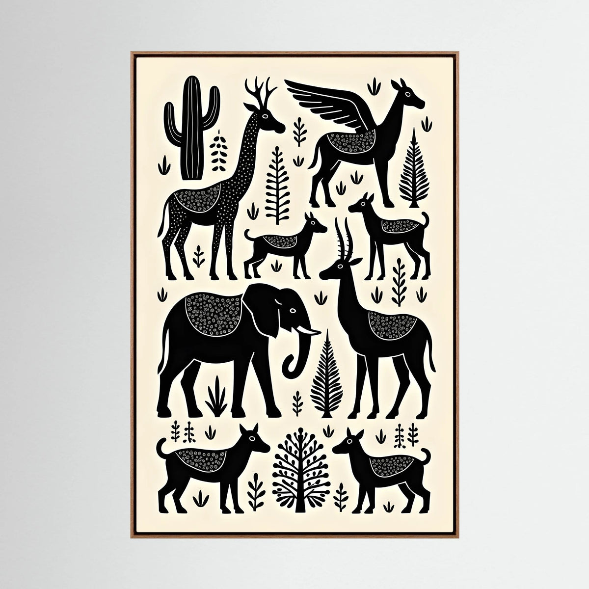 Animal Mystic On The African Planes Wall Art