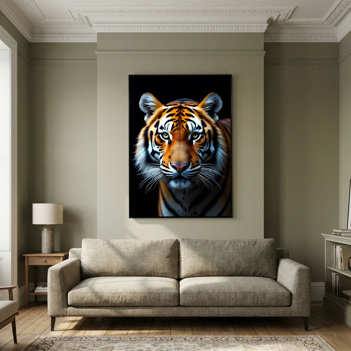 Tigers Eye Canvas Print