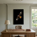 Eagle In Flight Delicate Bold Minimalist Wall Canvas