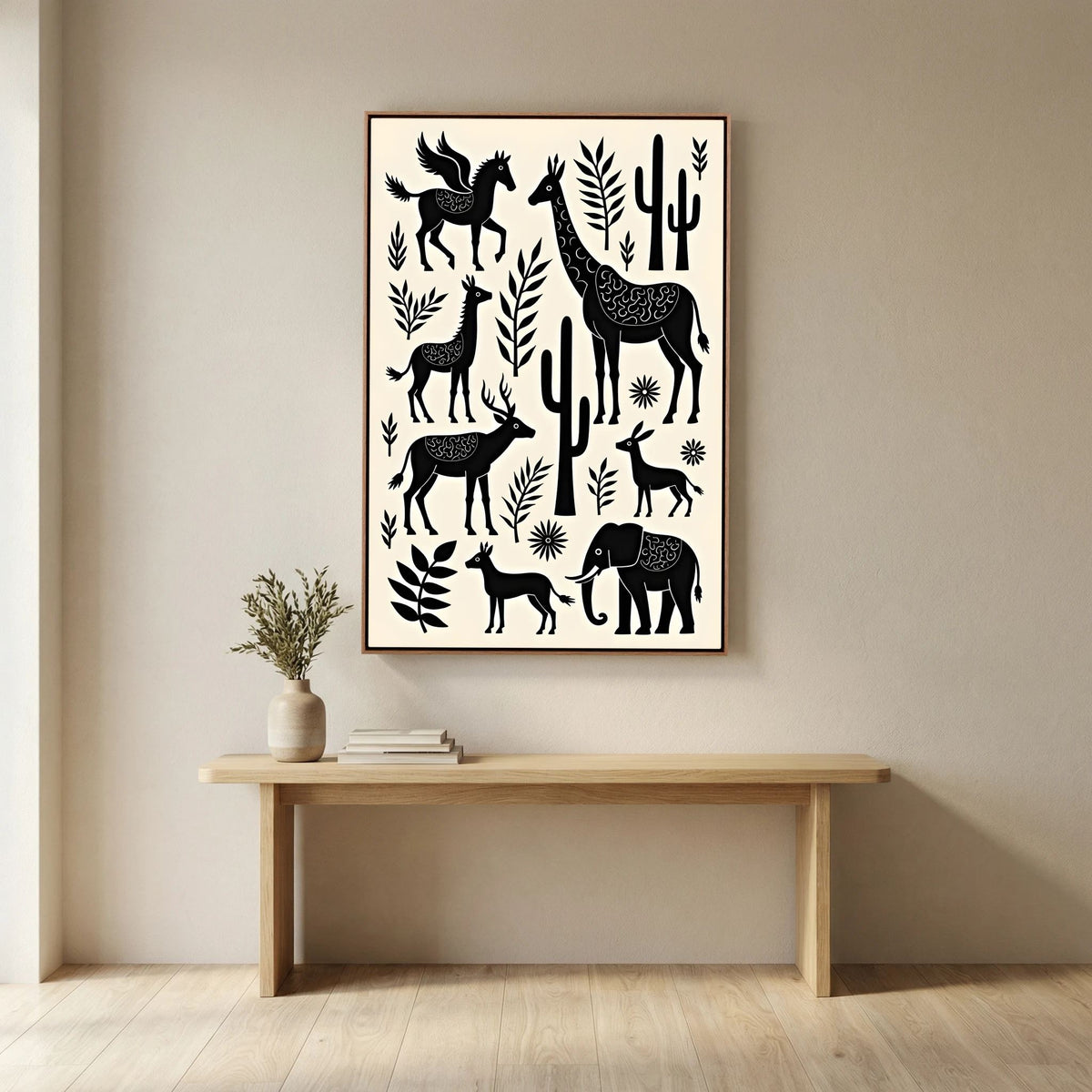 African Planes Mystic Wall Art