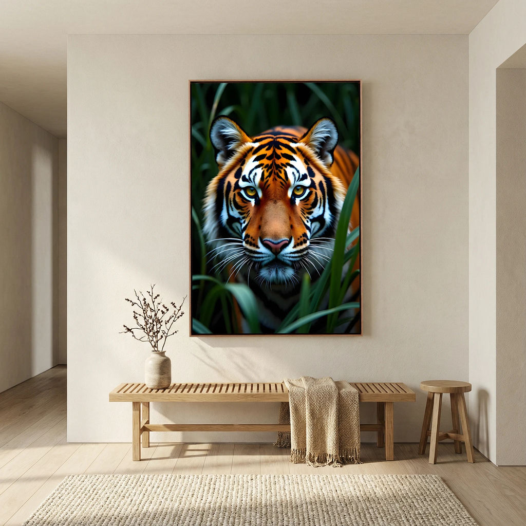 Tigers Eye Minimalist Canvas