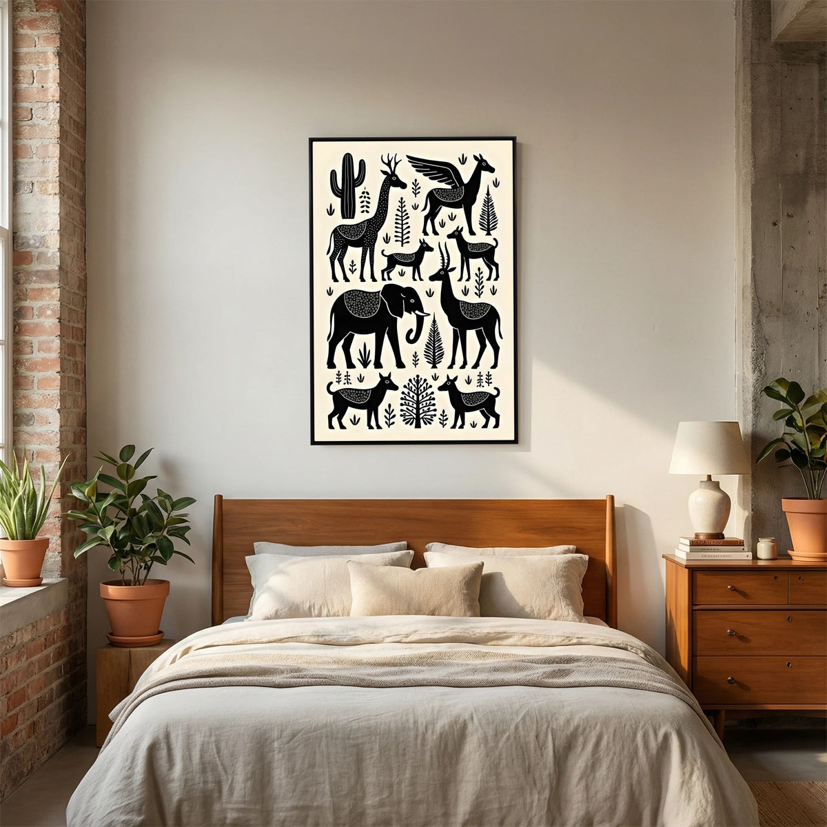 Animal Mystic On The African Planes Wall Art