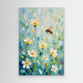 Abstract Bee Art Minimalist Oil Style