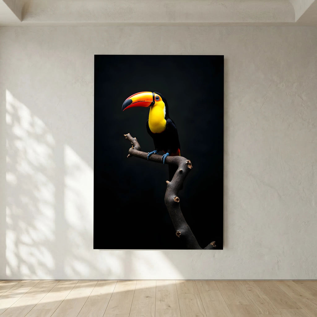 Toucan Minimalist Wall Canvas