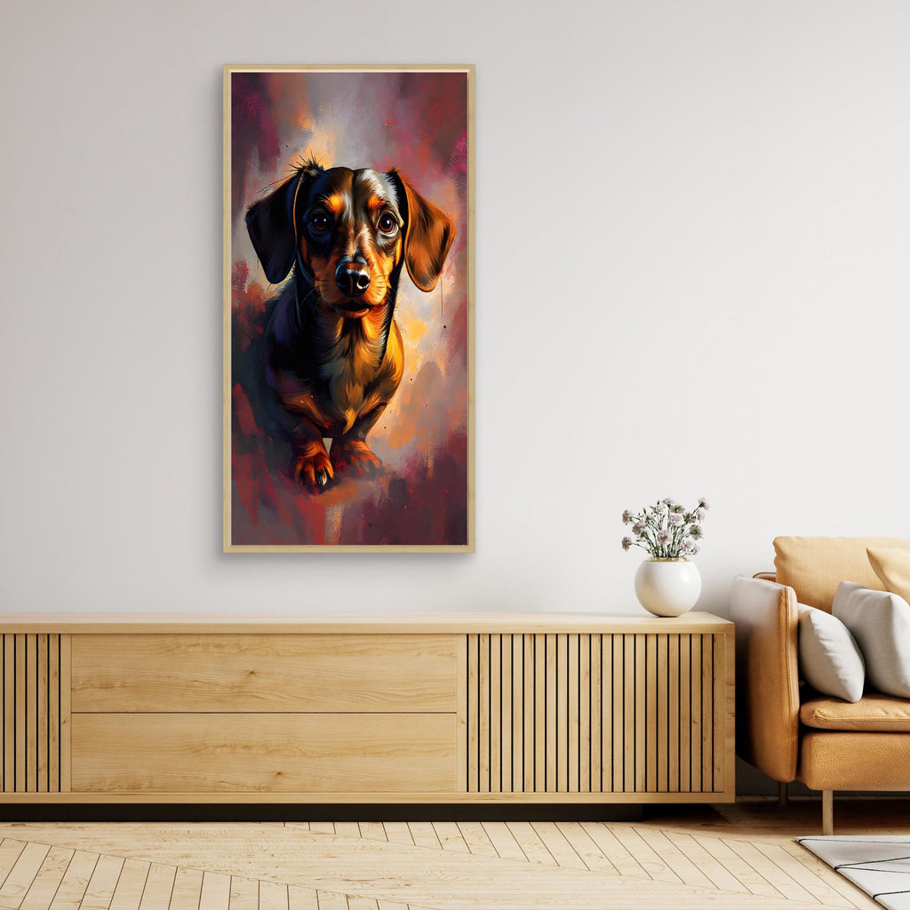 Dachshunds Intense Gaze