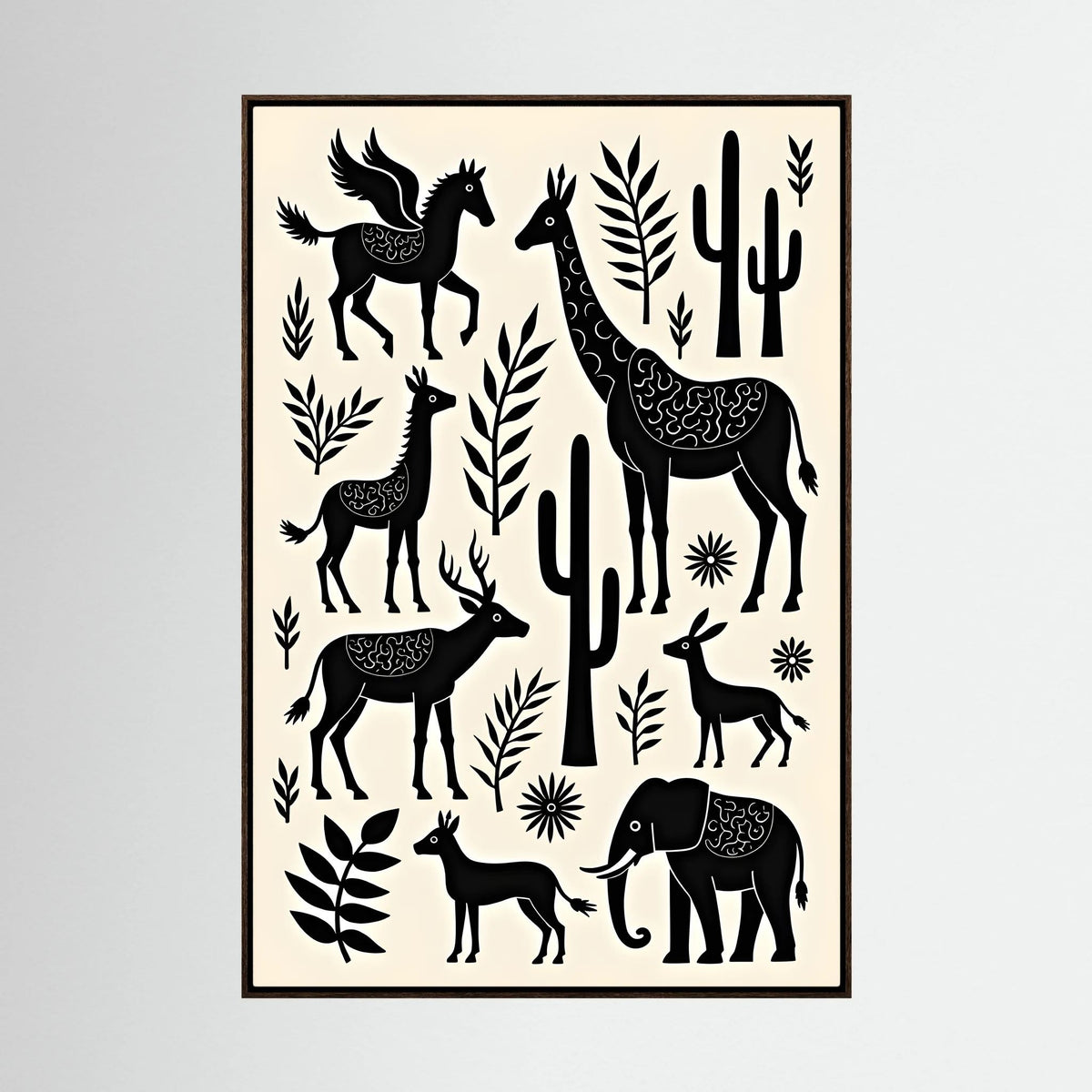 African Planes Mystic Wall Art