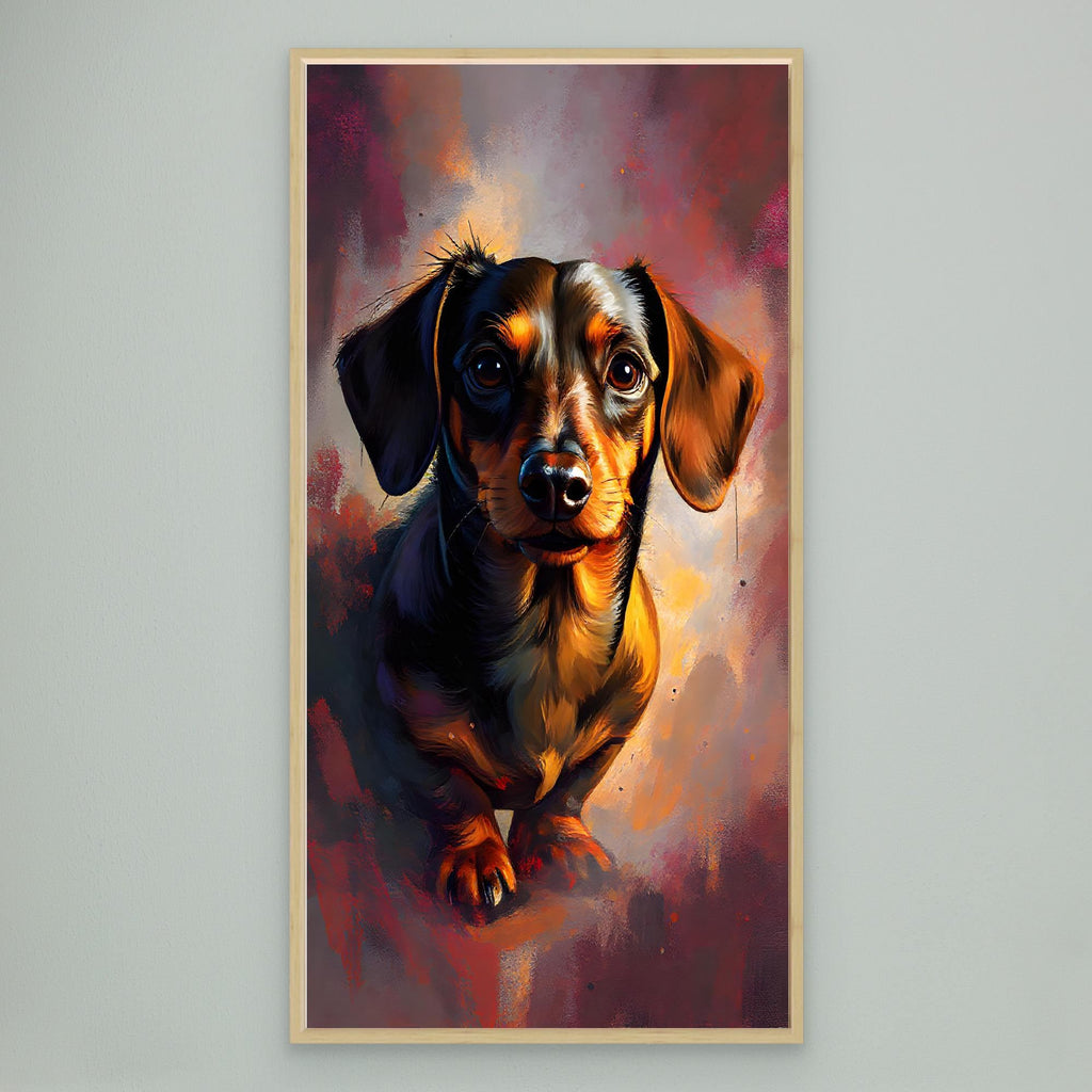 Dachshunds Intense Gaze