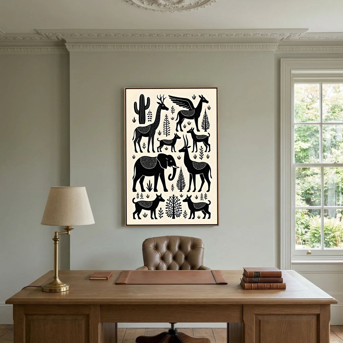 Animal Mystic On The African Planes Wall Art