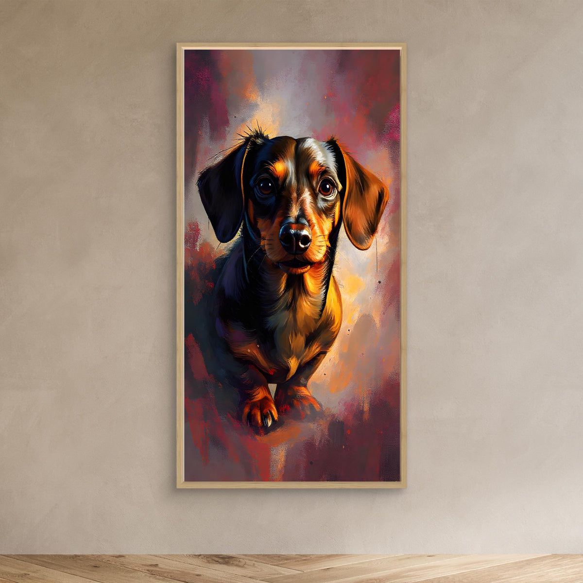 Dachshunds Intense Gaze