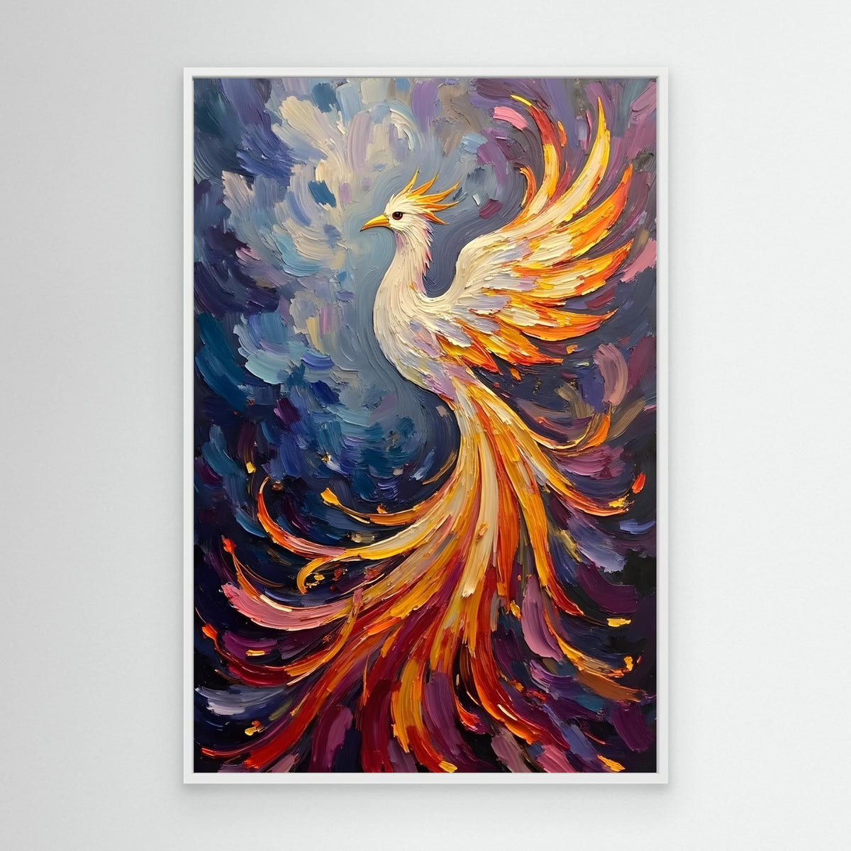 Pheonix Abstract Oil Style Minimalist Wall Decor