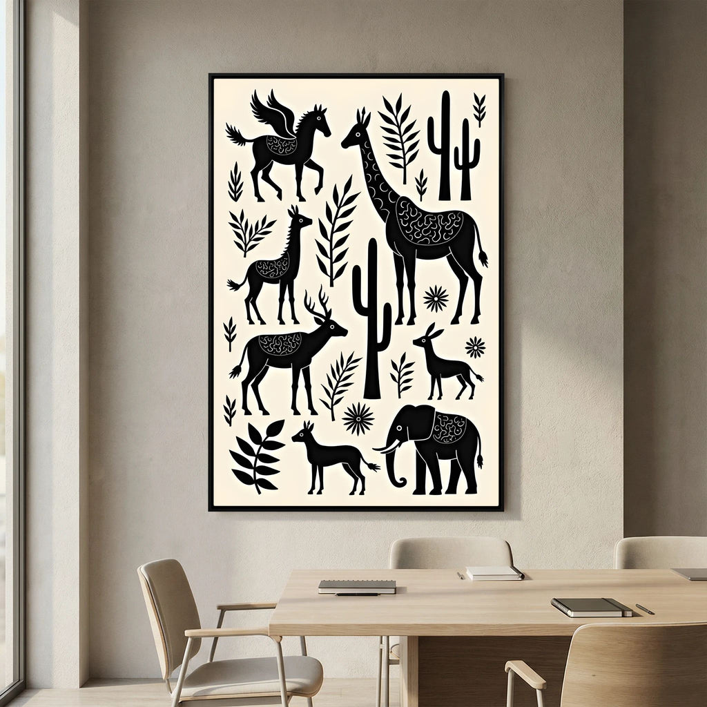 African Planes Mystic Wall Art