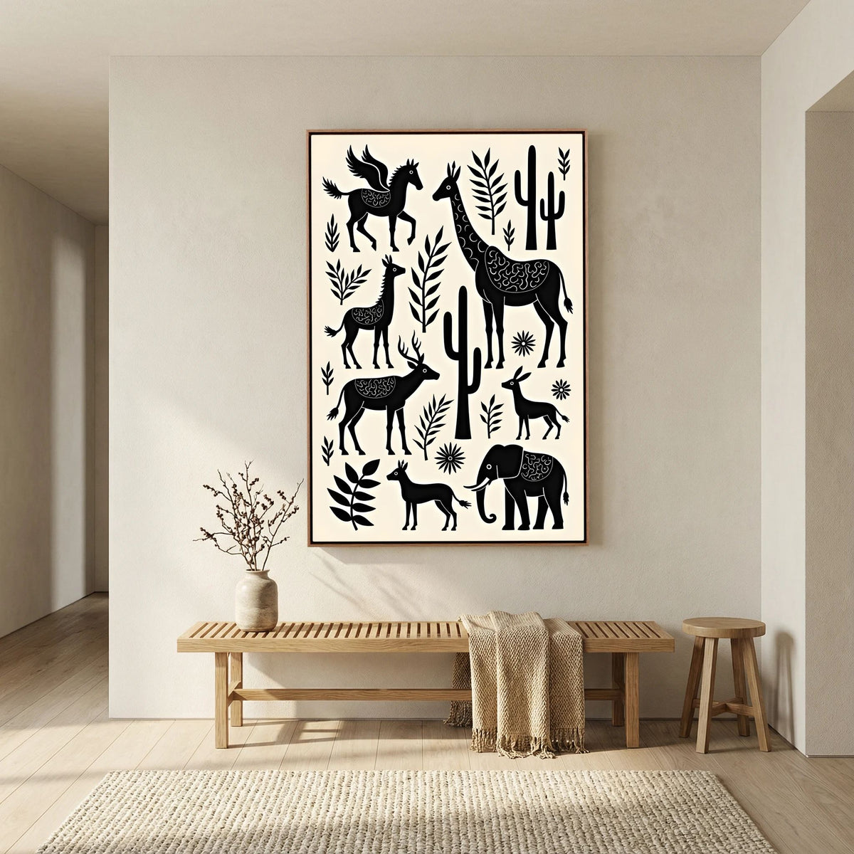 African Planes Mystic Wall Art