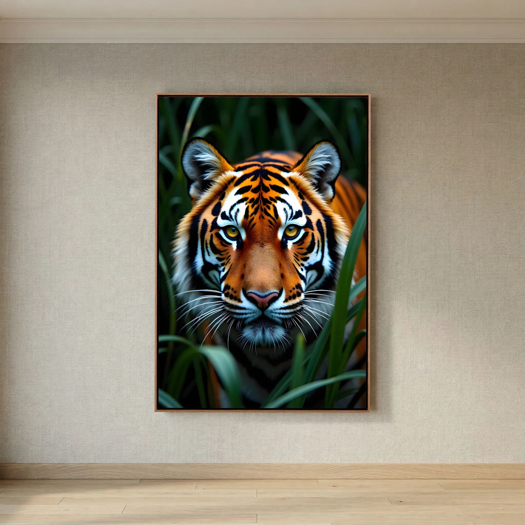 Tigers Eye Minimalist Canvas