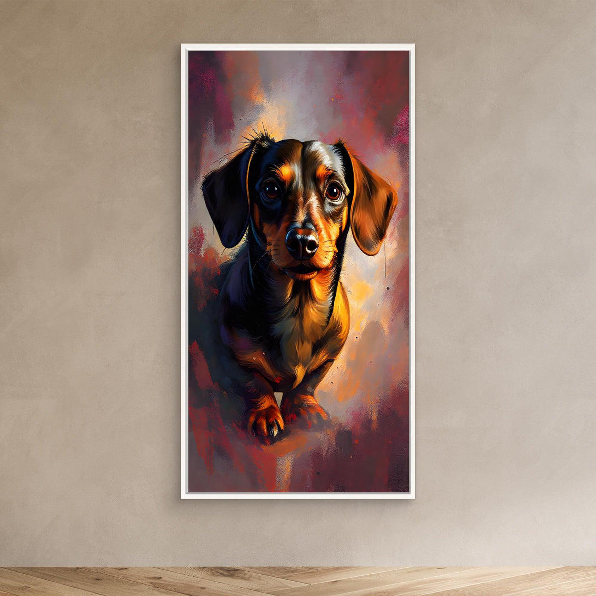 Dachshunds Intense Gaze