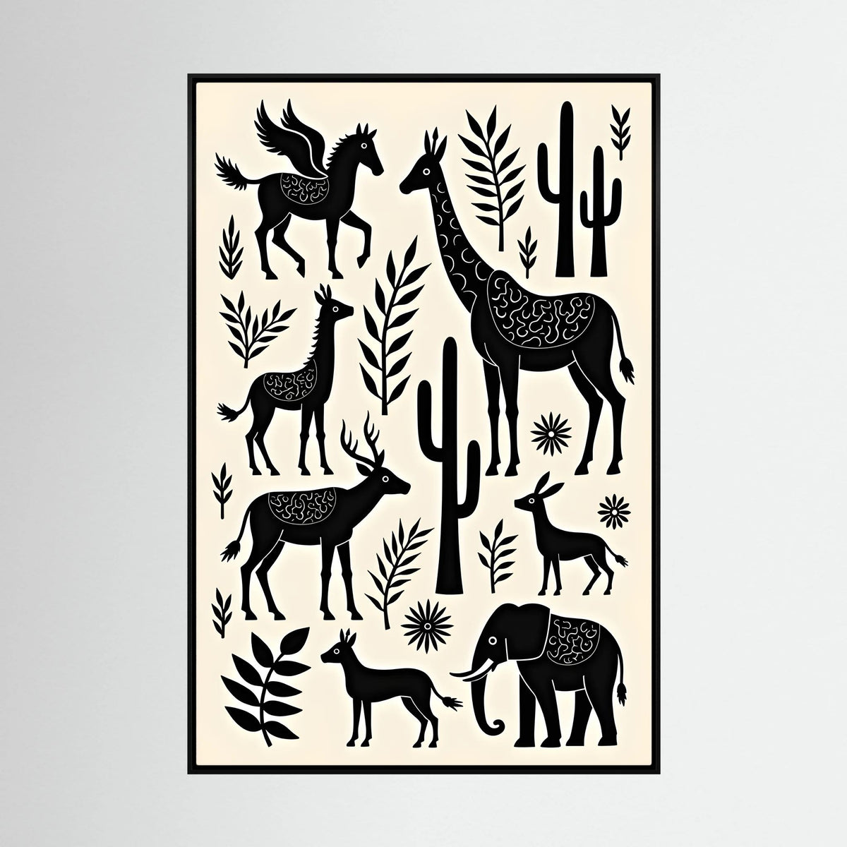 African Planes Mystic Wall Art
