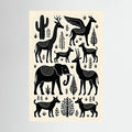 Animal Mystic On The African Planes Wall Art