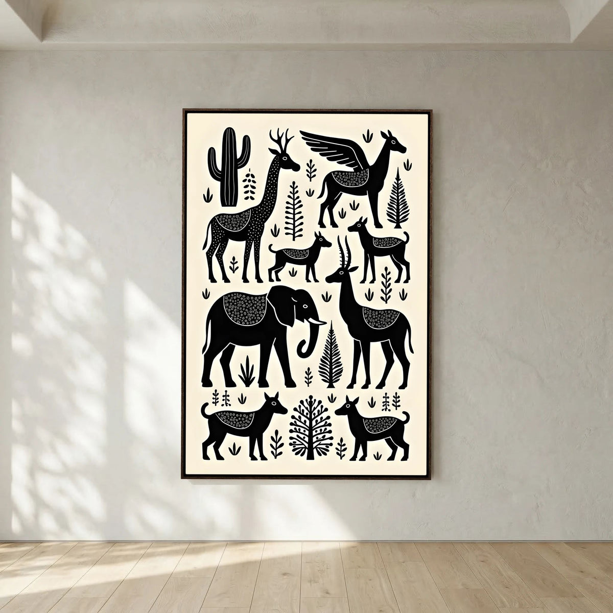 Animal Mystic On The African Planes Wall Art