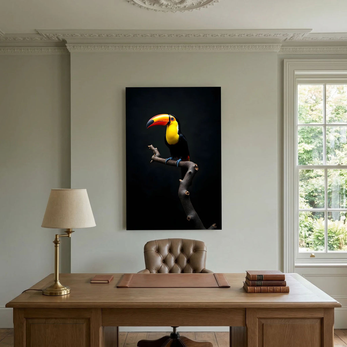 Toucan Minimalist Wall Canvas