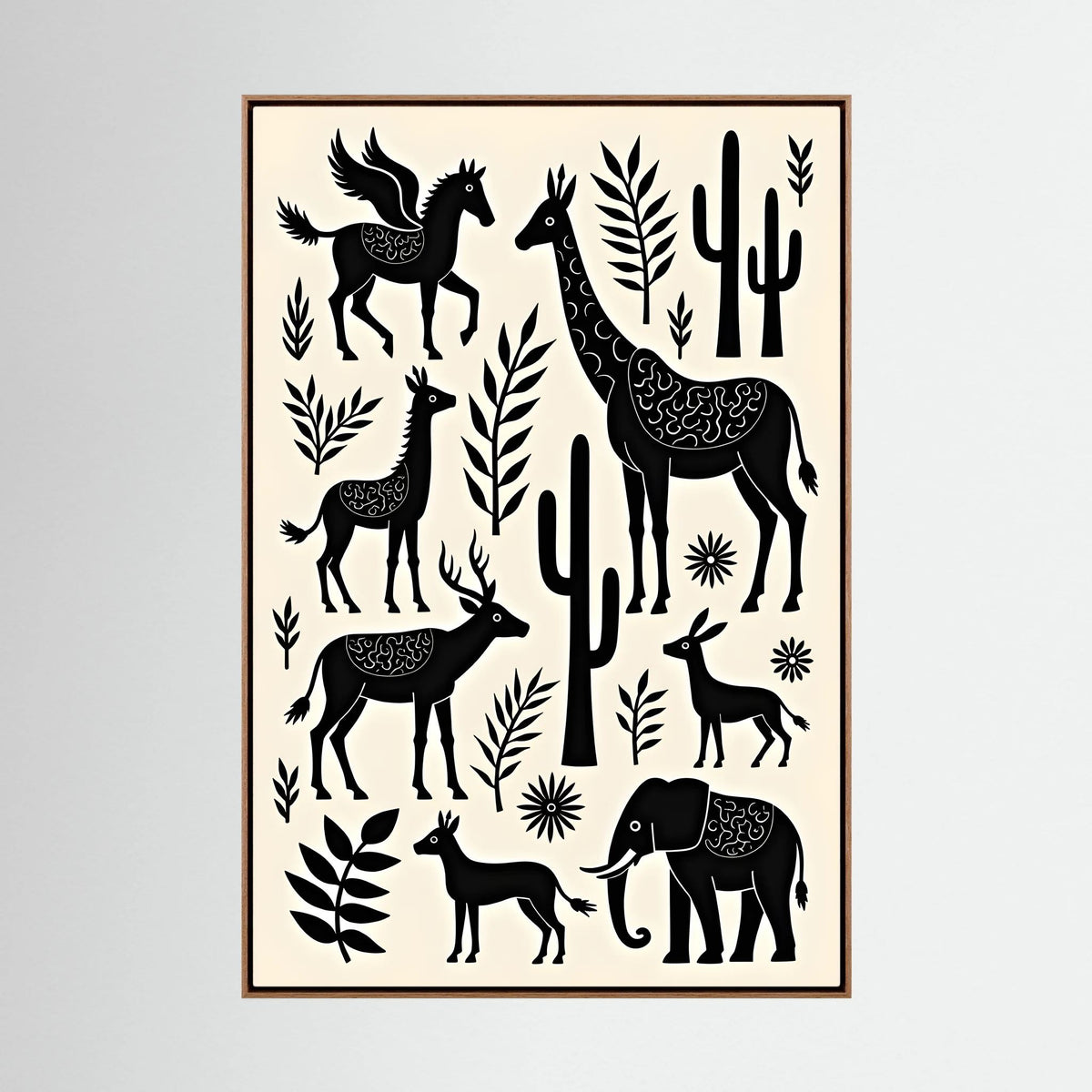 African Planes Mystic Wall Art