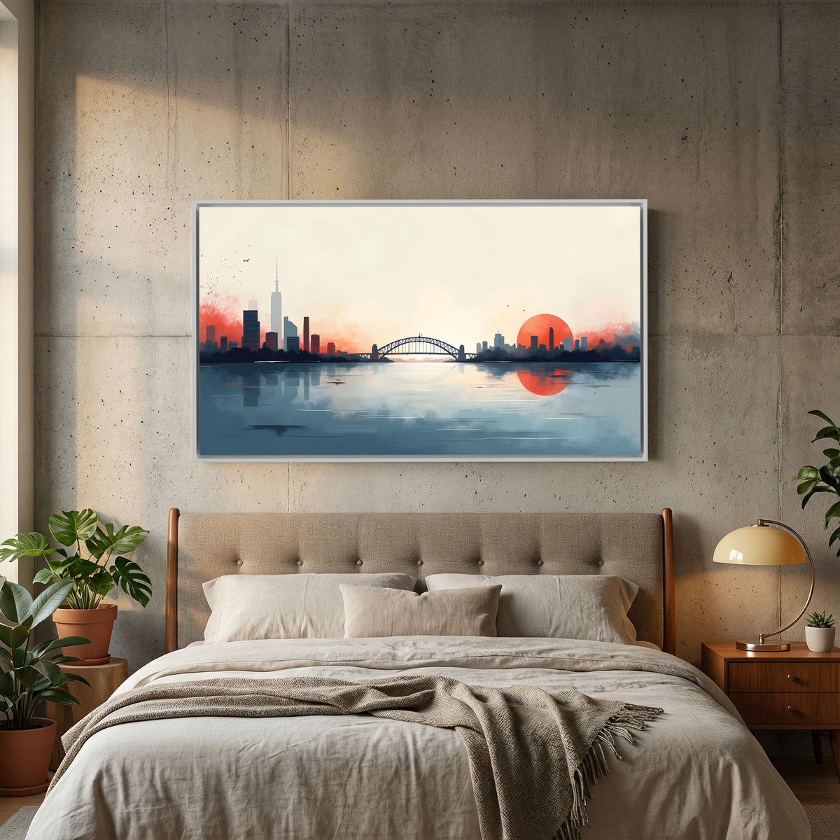 Sydney Harbour Abstract Wall Art