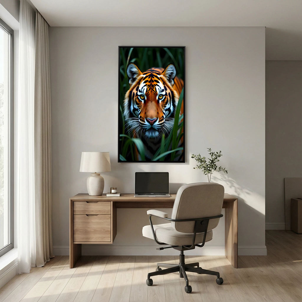 Tigers Jungle Minimalist Canvas