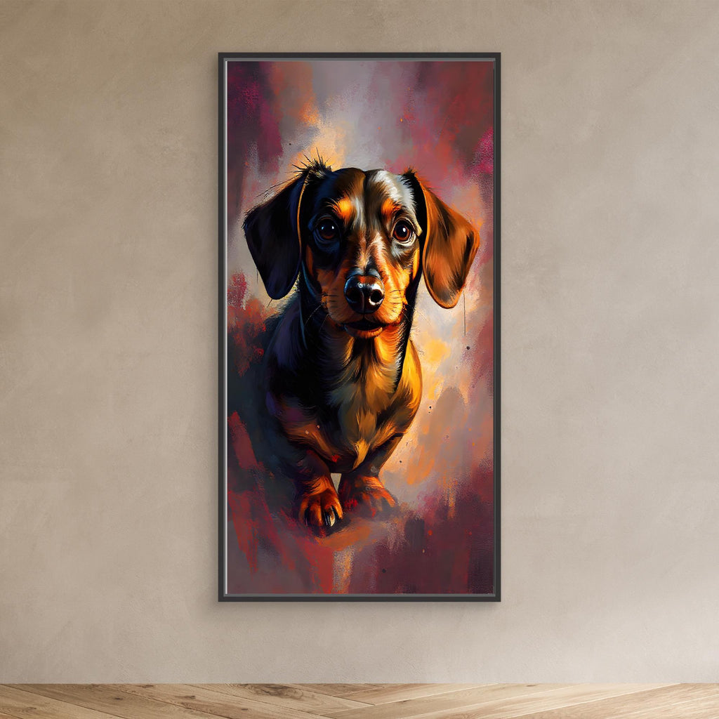 Dachshunds Intense Gaze