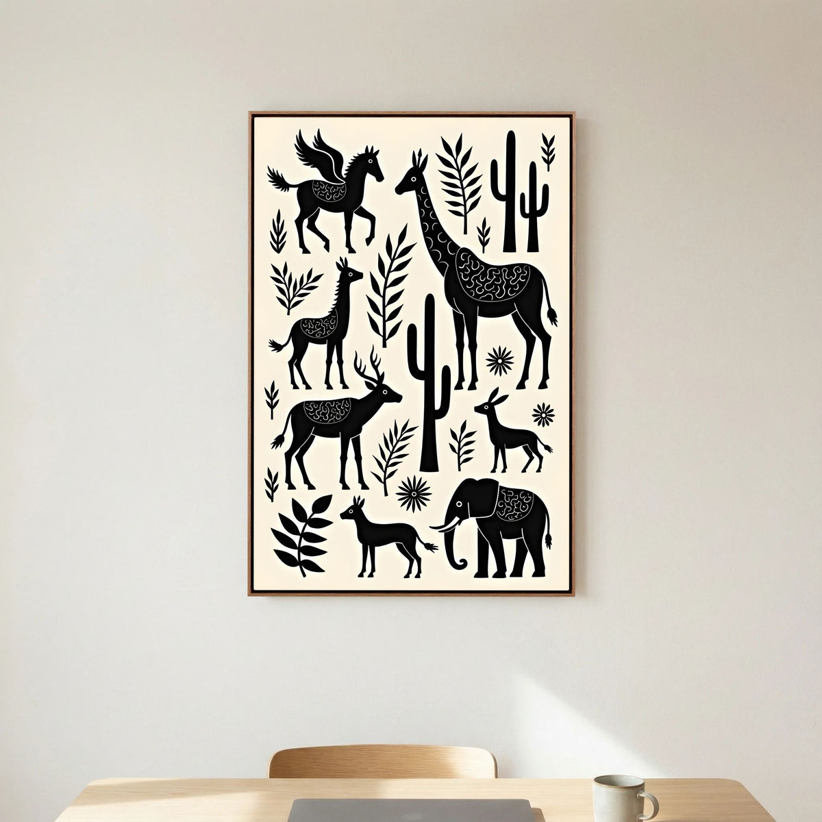 African Planes Mystic Wall Art